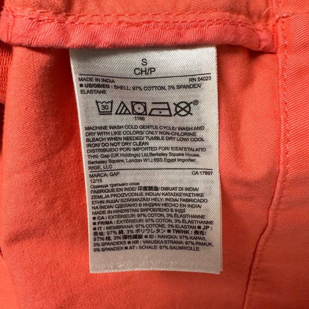 GAP Coral Utility Jacket Womens S Button Up Casual Coastal Chic Minimalist Style - Picture 5 of 11